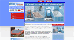 Desktop Screenshot of leitner-heizungen.com